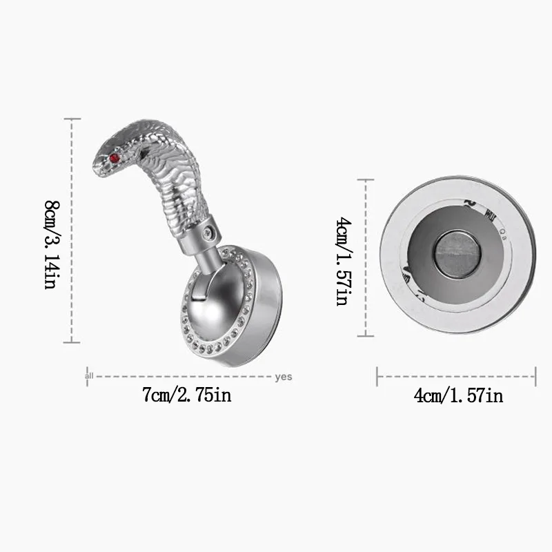 Snakehead Shaped One Click Pull Rod Start Bid Farewell to Tedious Starting Steps, Press and Start Operation Is Simple, Wear-Resi