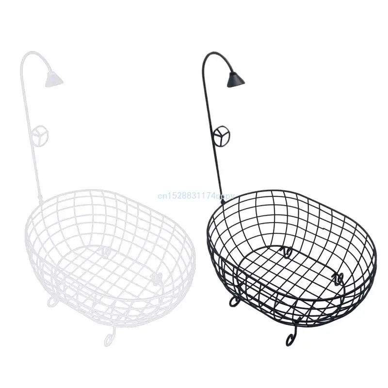 

Newborn Photography Props Iron Woven Baby Bathtub Safe & Sturdy for Photo Shoots Studio Essential Accessories Dropship