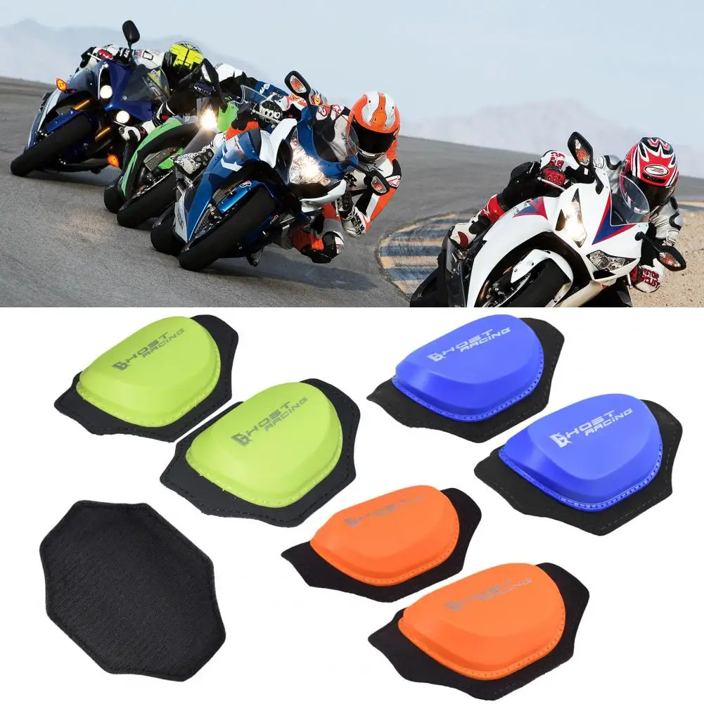 

Knee Brace Universal Motorcycle Motorbike Protective Knee Pucks Sliders Adjustable One Size Knee Sliders for Cycling