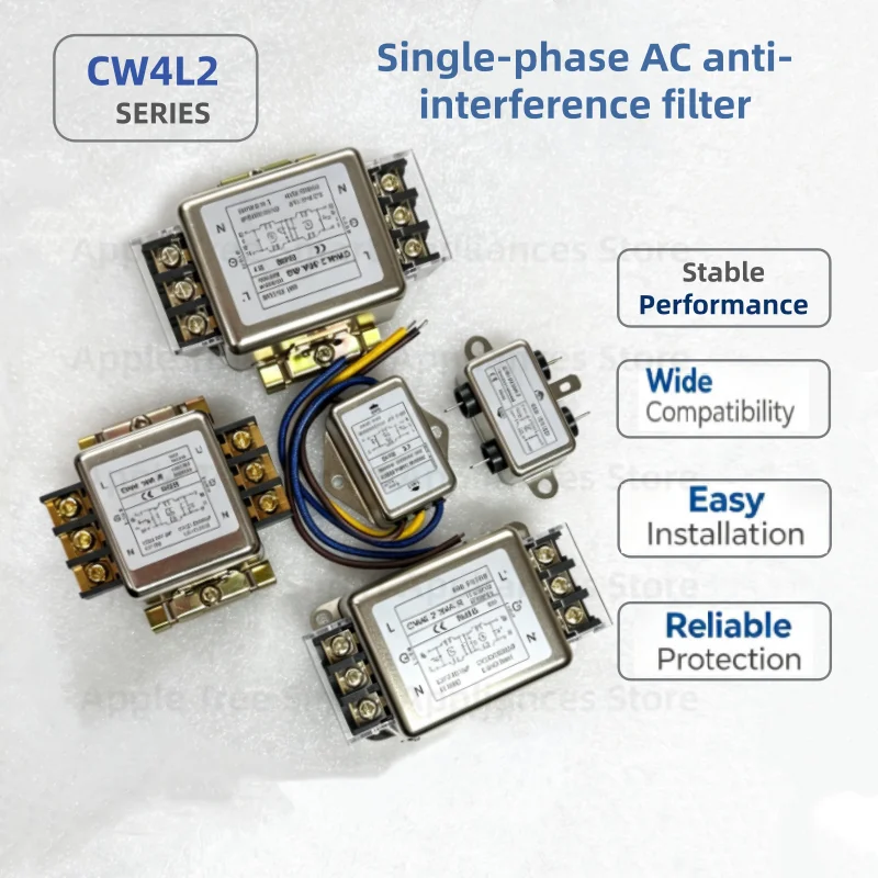 filtro-bipolar-monofasico-emi-anti-interferencia-ac-220v-unidade-de-purificacao-de-energia-cw4l2-com-corrente-nominal-3a-6a-10a-20a-30a-r