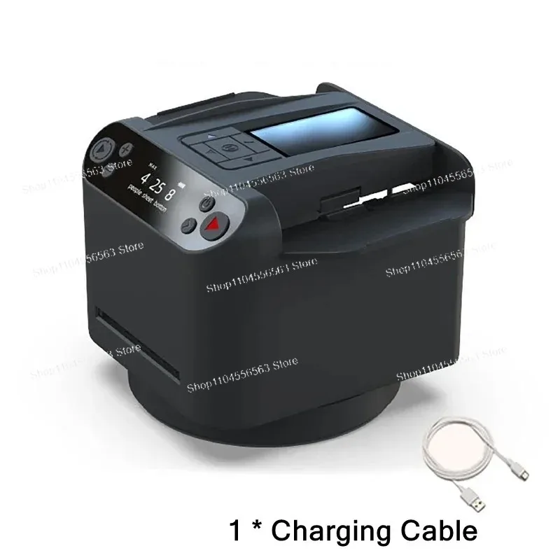 360° Rotating Automatic Card Dealer & Shuffler, 2 in 1 Rechargeable Poker Dispenser Machine