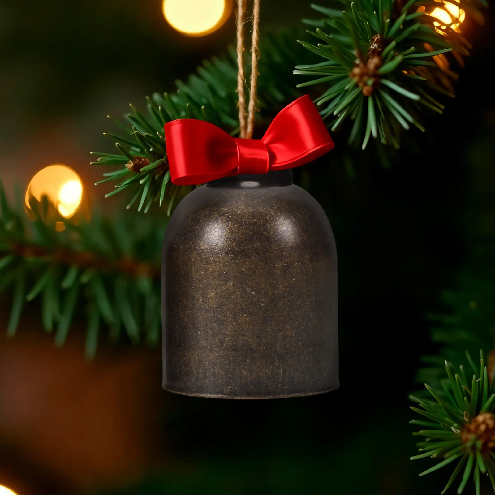 Metal Hanging Bells 20Pcs Vintage Iron Cow Bells Loud Outdoor Door Wind Chimes Rustic Home Festival Decor