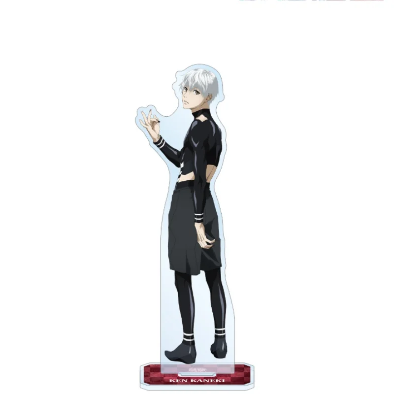 Tokyo Ghoul Popular Anime Acrylic Display Stand Cartoon Character Figure Model Desktop Ornament Holiday Gift For Otaku Keychain