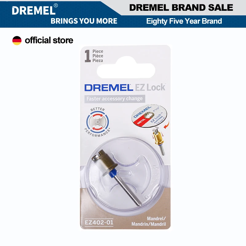 Dremel EZ402 EZ- Lock trzpień Shank obrotowe akcesoria narzędziowe 3.2mm diamentowa tarcza tnąca trzpienie tnące odcięcie uchwyt koła