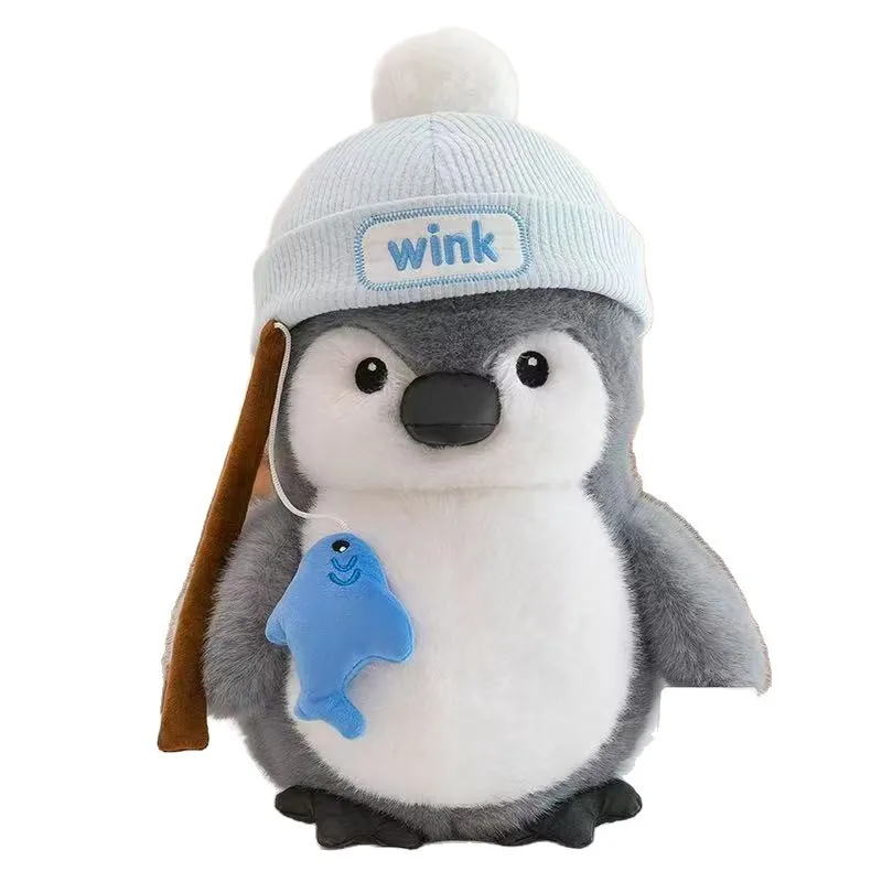 柔らかい脂肪ペンギンぬいぐるみかわいいカップルペンギン毛皮人形おもちゃ家の装飾おもちゃ誕生日ギフト