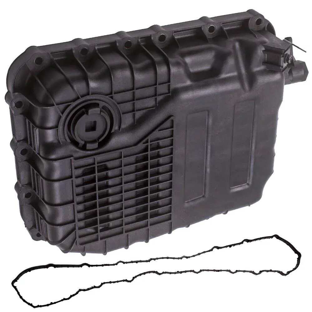 

Transmission Oil Pan for 2011-2015 & 2016 Hyundai Elantra/Sonata/Tucson - Auto Trans Pan Cover w/Drain Plug & Gasket
