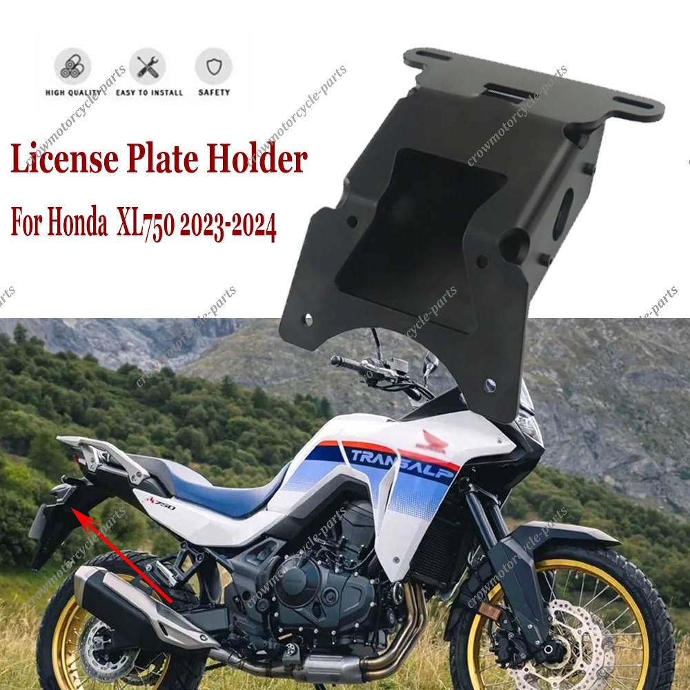 

For Honda XL750 TRANSALP XL 750 2023 Motorcycle Tail Tidy Fender Eliminator Rear License Plate Holder Bracket