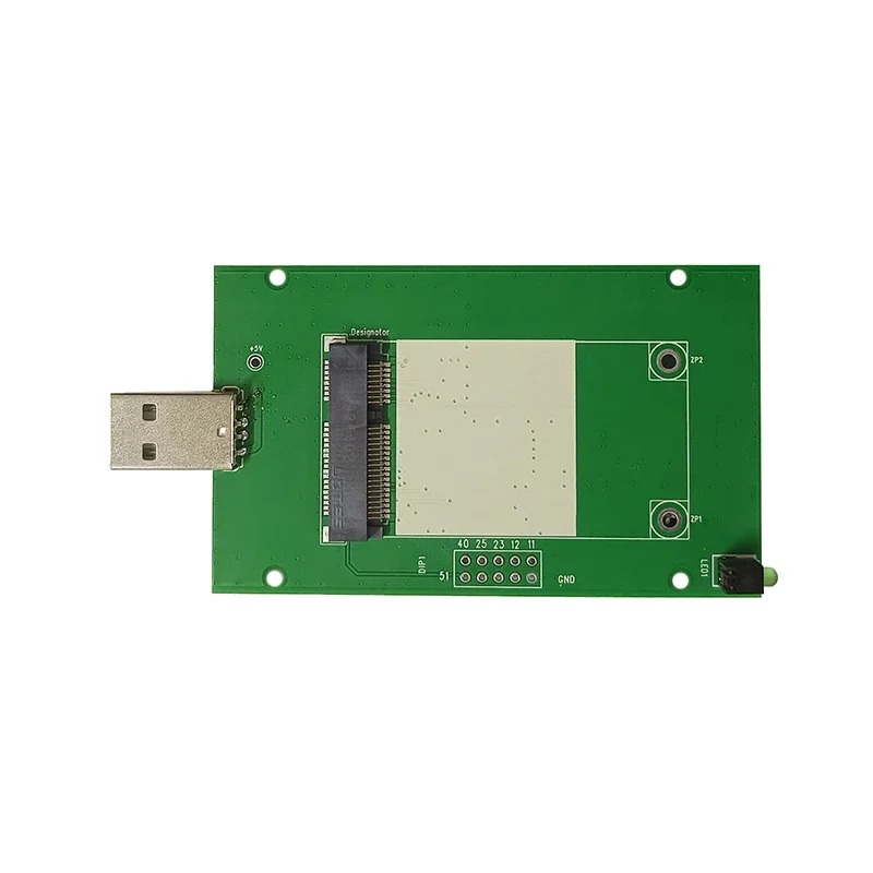 Placa adaptadora Minipcie a USB con ranura para tarjeta SIM para módulo 3G 4G EC21-E MC7455 ME909S-120 LE910-EU EC25-E EC25-AF SIM7600G-H