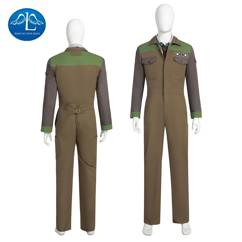 

Loki2 Movie Cosplay Costume TVA Uniform Jumpsuit Shirts Tie Outfits Fantasia Man Performance Costumes God Of Trick Loki Costumes
