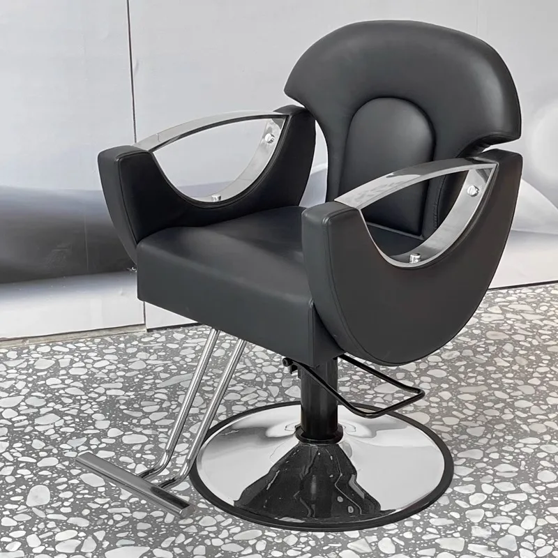 Barber shop perm and dye barber chair lift Internet celebrity barber chair hair salon special hair salon hair chair