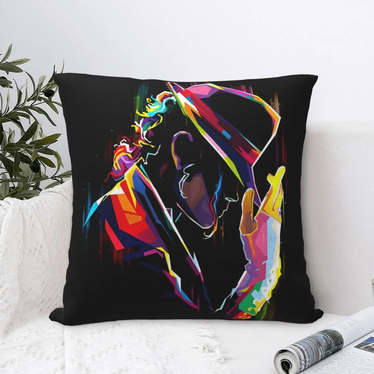 Mj Popart Throw Pil… - image