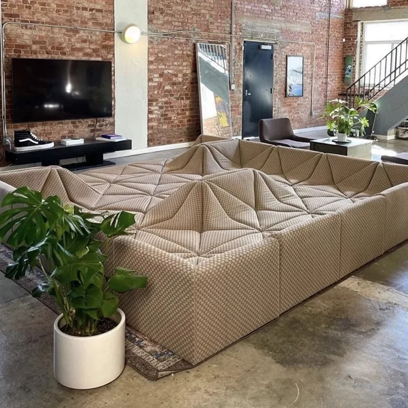 Dune Module Combination Innovative Fabric Set Interactive Sponge