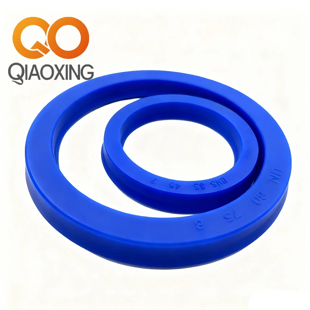 

10PCS UN Piston Rod Seals | UN-20 ID 20mm | -30°C~80°C High Pressure PU Wear-Resistant Hydraulic Oil Seal for Cylinders