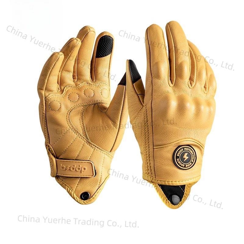 

Harley Gloves Motorcycle Summer Vintage Cruise Riding Locomotive