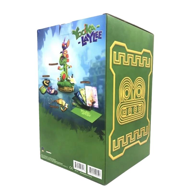 Yooka-Laylee Switch Model Figuur Hars Decoraties Sleutelhanger Thema Broche Ansichtkaart Speelgoed Actiefiguren Cadeau Aangepast