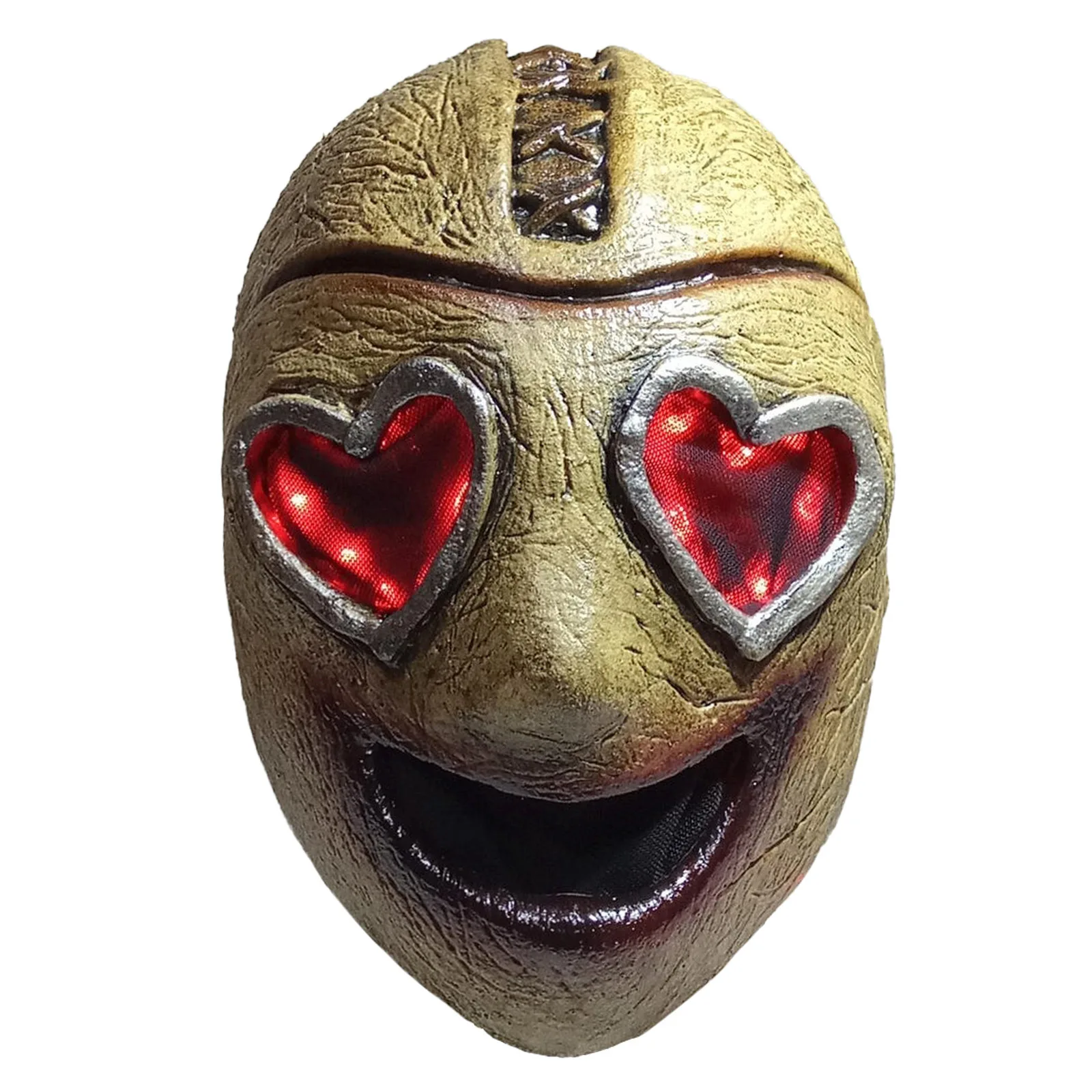 Halloween New Heart Eyes Latex Mask Headgear Masquerade Party Masks Horror Adult Cosplay Costume Props COS Accessories - Image 2