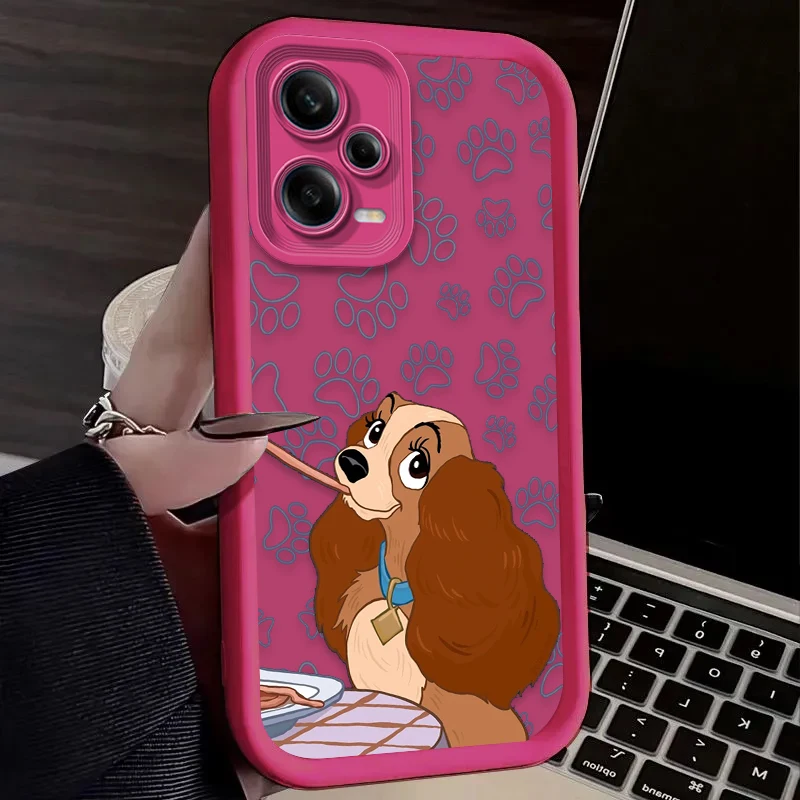 Мягкий чехол для телефона «Леди и Бродяга» для Xiaomi Redmi Note 13 14 12 11 Pro Plus 5G 12S 11S 10S 10 9 Redmi 14C 13C 12C 12 4G A3 A3X