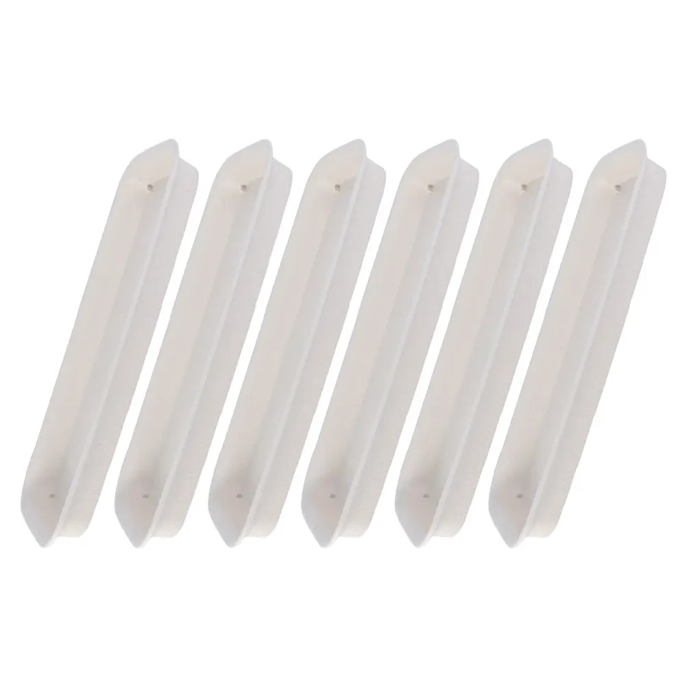 

6 Pcs Rectangular Water Trays Durable Plastic Plant Pot Plates Flowerpot Bases Gardening Trays Long Service Practical Use