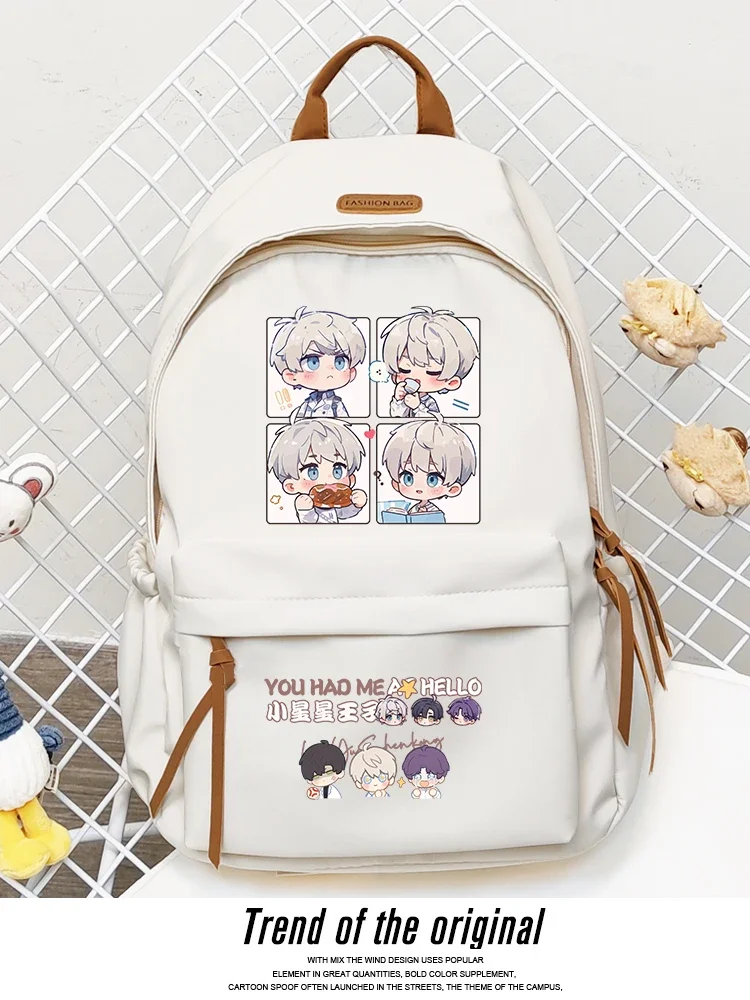 Anime Love and deepspace Zayne Rafayel Tote Canvas Shoulder Bag Cosplay Fashion Backpack Crossbody For Girls Ambitus