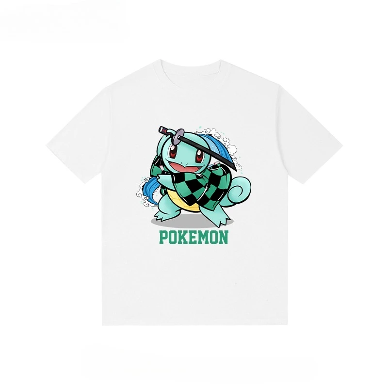 anime-japones-pokemon-vintage-camisetas-verao-roupas-masculinas-y2k-oversized-solto-ginasio-feminino-manga-curta-grafico-camiseta-algodao-topos