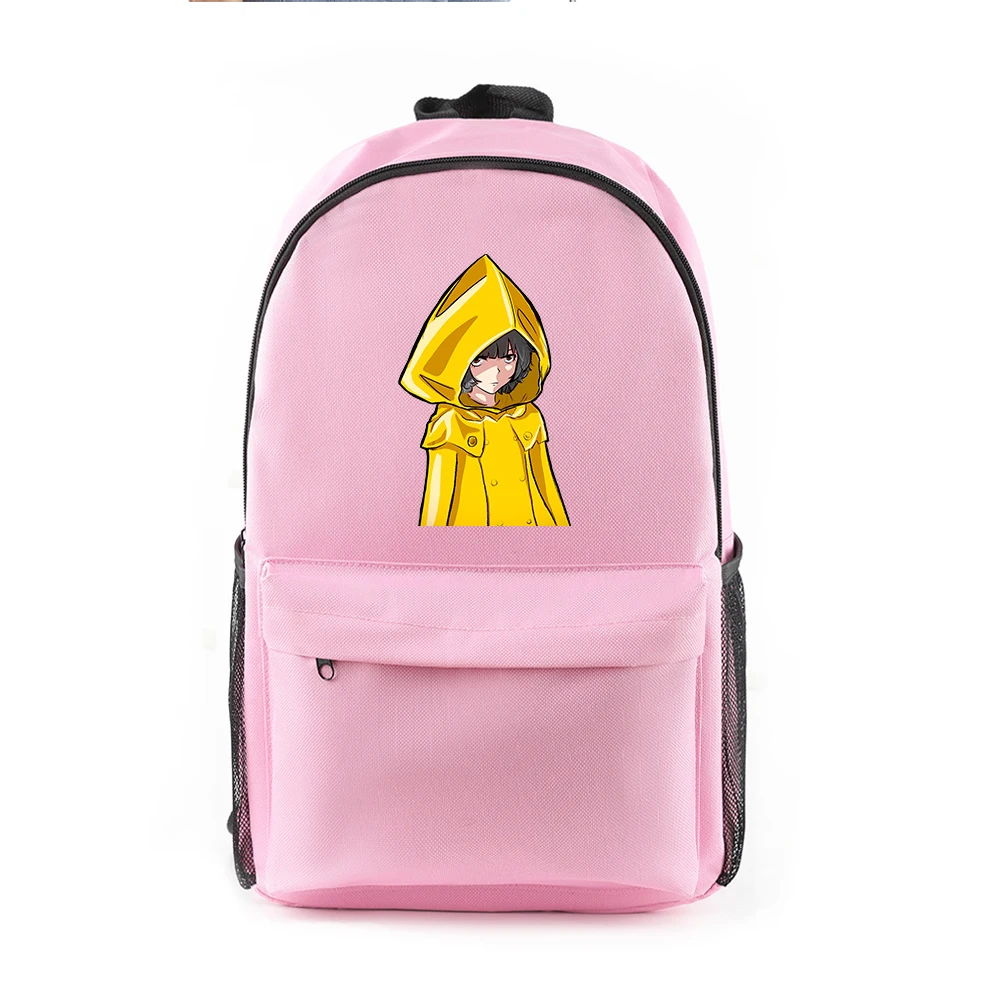 

Trendy Popular Little Nightmares 2 Notebook Backpacks pupil School Bags Print Oxford Waterproof Boys/Girls Laptop Backpacks
