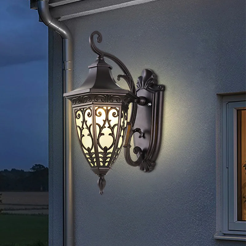 Outdoor European Style Balconies, Door Openings, Exterior Wall Lights, Garden Villas, Courtyard Lights, Waterproofing