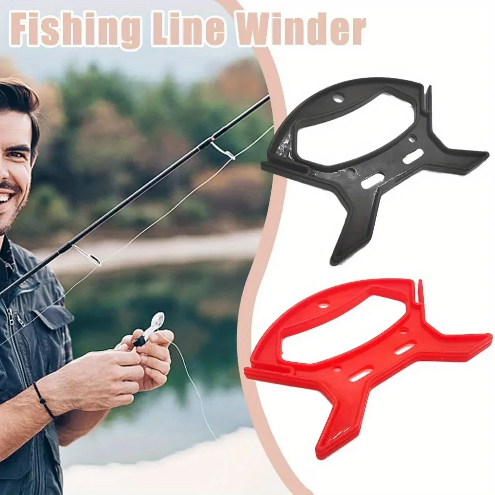 2PCS Fishing Accessories: Fishing Line Winding Board, Winding Handle, Lost Rope, Fishing Tool Accessories, Winding Device