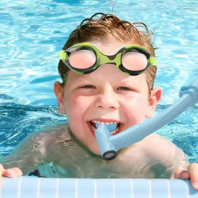 Snorkel Tube For Kids Mouthpiece Wet Snorkel For Swimming Diving Flexible Swimming Snorkel Tube Children Snorkeling Gear For