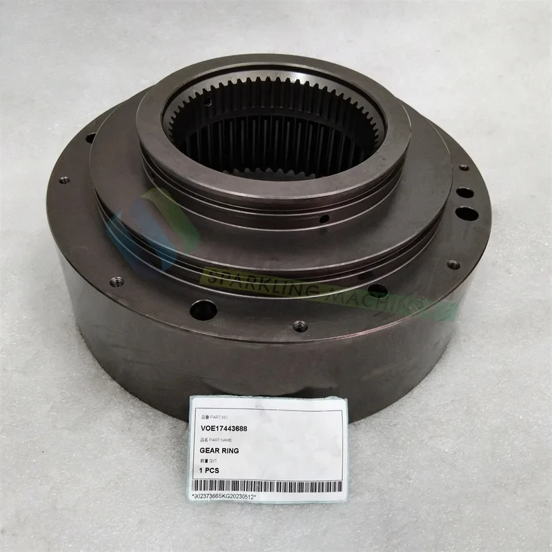 قطع غيار الحفارات EW160C EW180D 17443688   حلقة التروس VOE 17443688