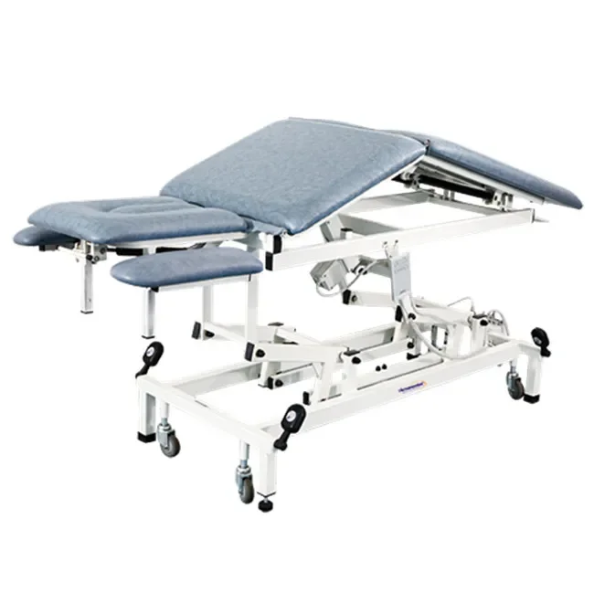 Folded  lumbar spinal traction table traction bed medical tilt table Physiotherapist massage  6 treatment bed