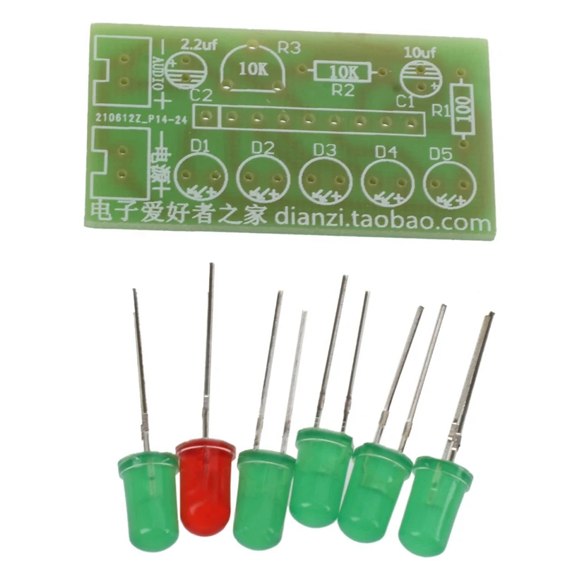 4X KA2284 Audio Level Meter Level Indicating Suit LED Indicator DIY Kit For Arduino