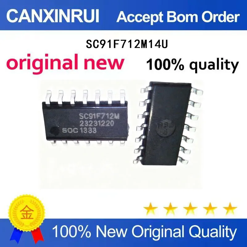 (5-100 Pieces) SC91F712M SC91F712M14U brand new SOP-14