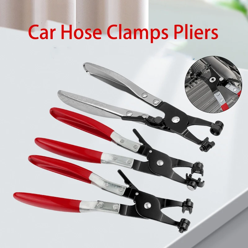 Car Clamp Puller Locking Car Hose Clamps Pliers Water Pipe Hose Flat Band Ring Type Tool for Garden Auto Removal Tools