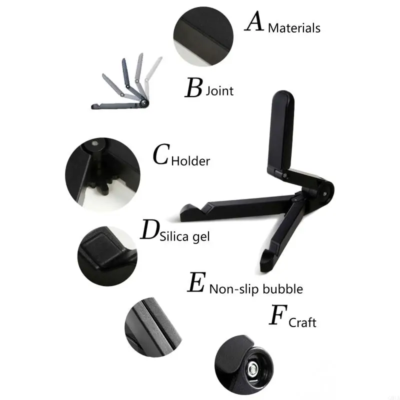 G8TA Vinyl Record Stand Tabletop Record Дисплей табличка держателя компьютера Кронштейн Кроншень Виниловая запись стойка