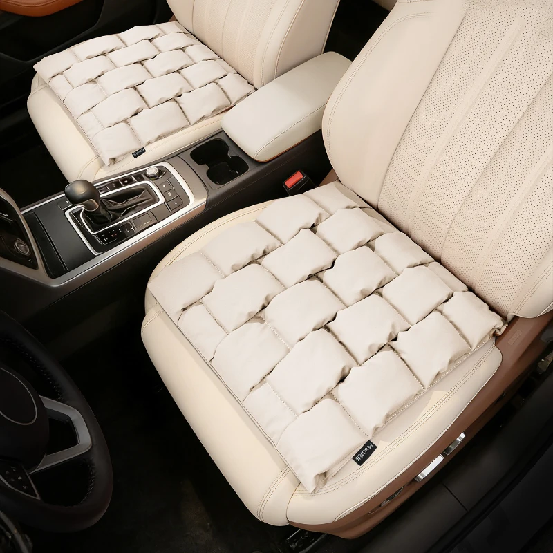 

Summer Cooling Car Nappa Leather Thin Breathable Cushion Single Piece Bubble Cushion for Enhanced Seat Comfort