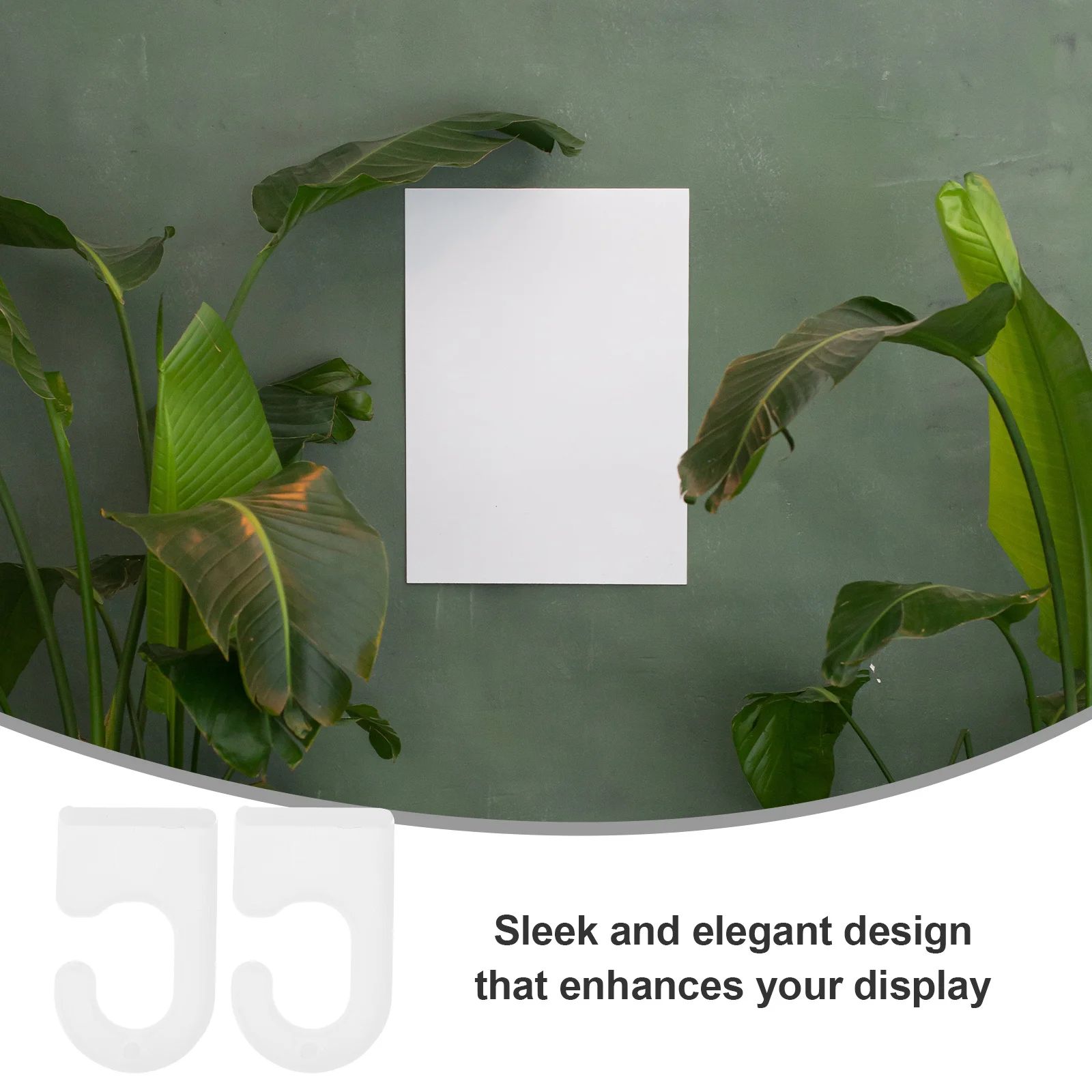 

10Pcs Plastic Scroll Hooks Advertising Pole Accessories for Hanging Posters Banners Exhibition Decoration