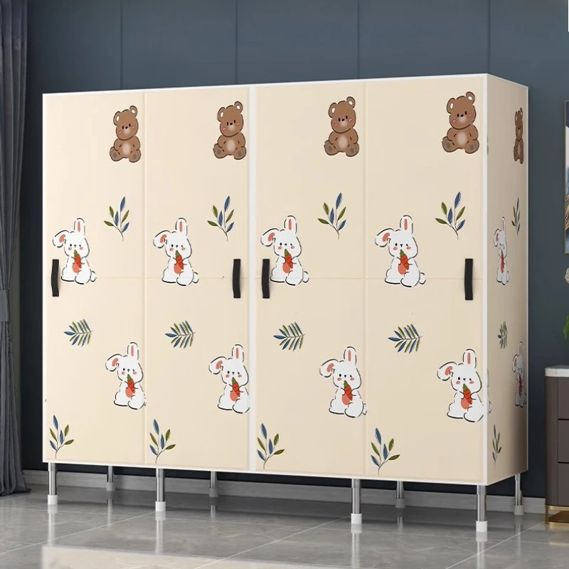 

Luxury Metal Wardrobes Adults Hanging Clothes Organizer Bedroom Closet Storage Display Lounges Roupeiros De Quarto Furniture