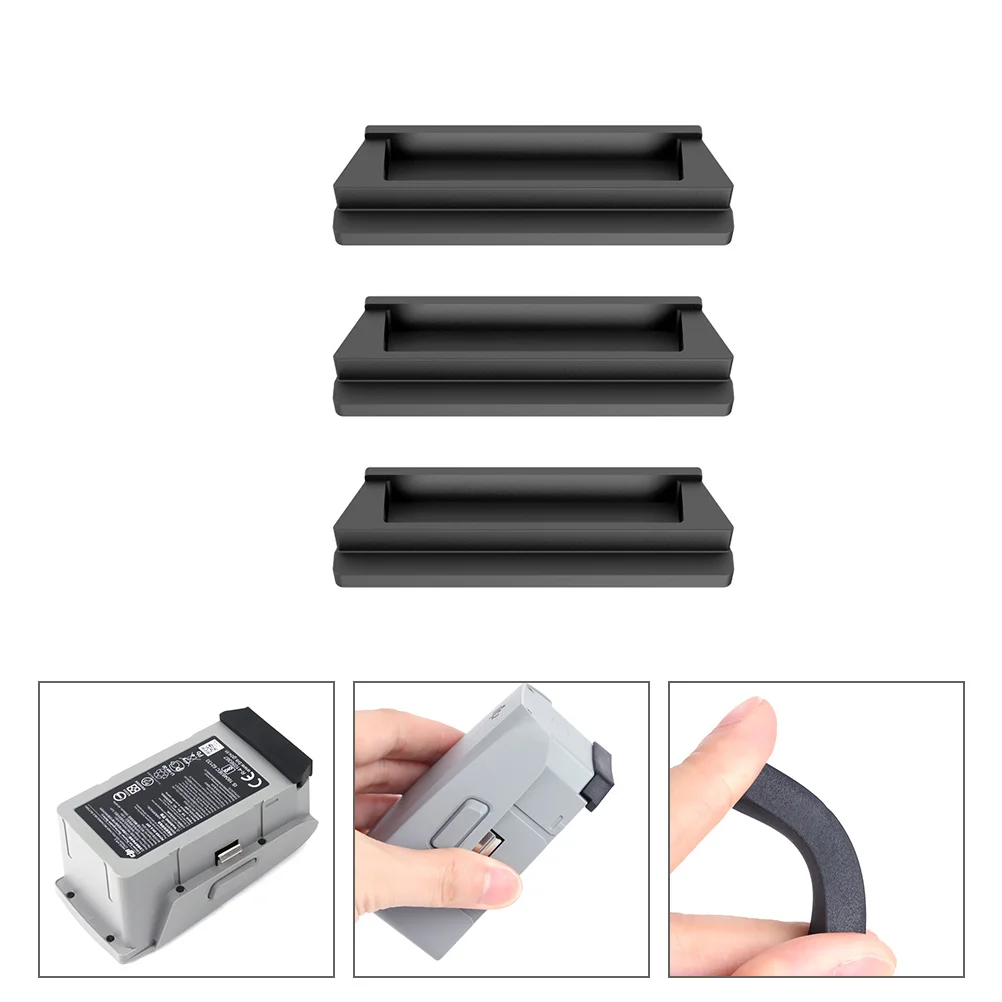 

3 Pcs Air2s Dust Plug Drone Guard Accessories Silicone Body Protector Cover Silica Gel Child