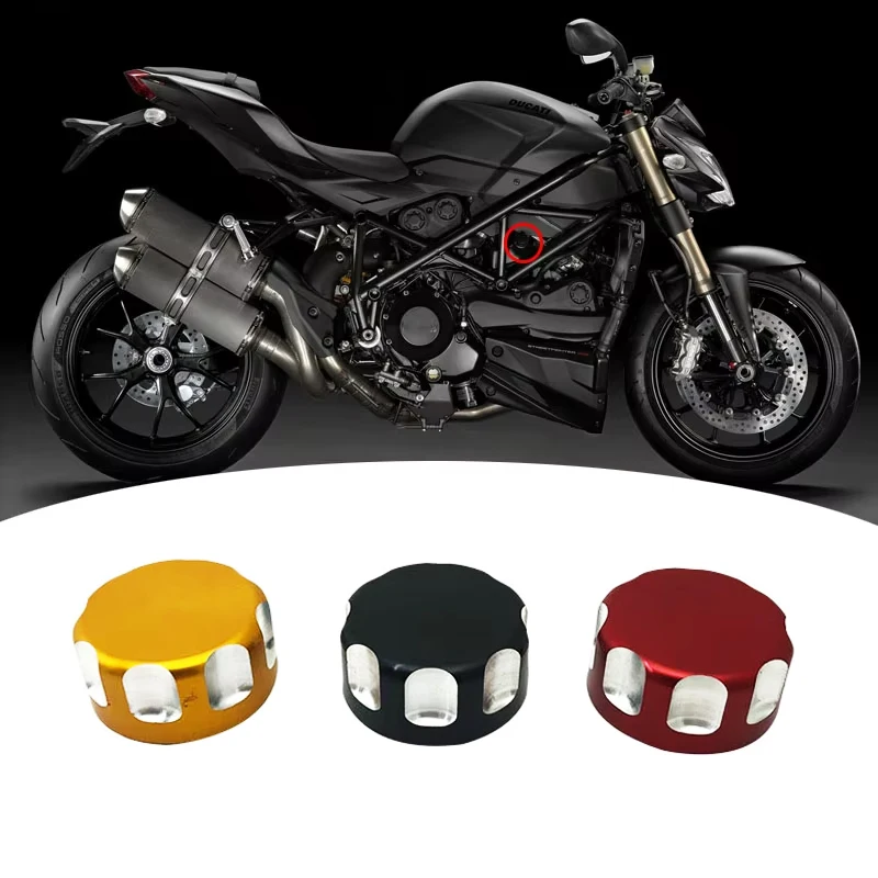 

For Ducati 1198 848 Desert-X DIAVEL MONSTER MULTISTRADA 1200 1260 950 PANIGALE Motorcycle Radiator Coolant Cap Water Tank Cover