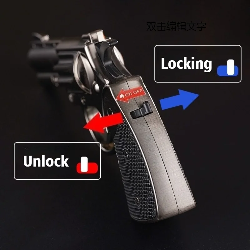 أحدث مسدس السيجار الشاعل يندبروف لهب مفتوح البيوتان نفخ أخف مسدس معدني ولاعات السجائر وملحقات التدخين