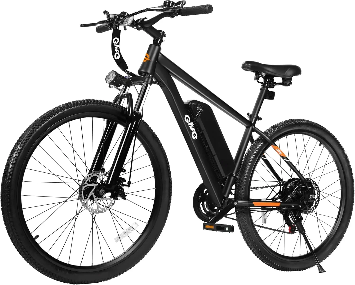 

Racer Electric Bike for Adults - 21-Speed Mountain Lightweight Ebike with Peak 1000W/750W 25MPH/22MPH Brushless Motor, 375Wh Rem