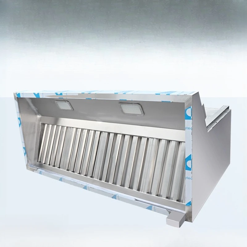 

Gas hood Stainless steel fume hood Kitchen equipment Fume purification Range hood Touch screen