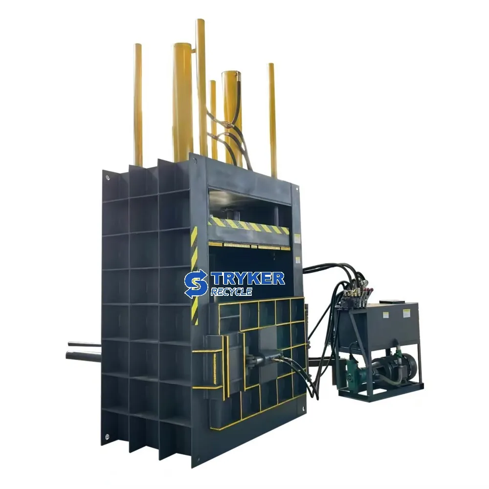 نفايات علب الألومنيوم بالينغ الصحافة UBC يمكن المكبس الصحافة آلة النفايات نجارة معدنية ضاغطة آلات بالينغ