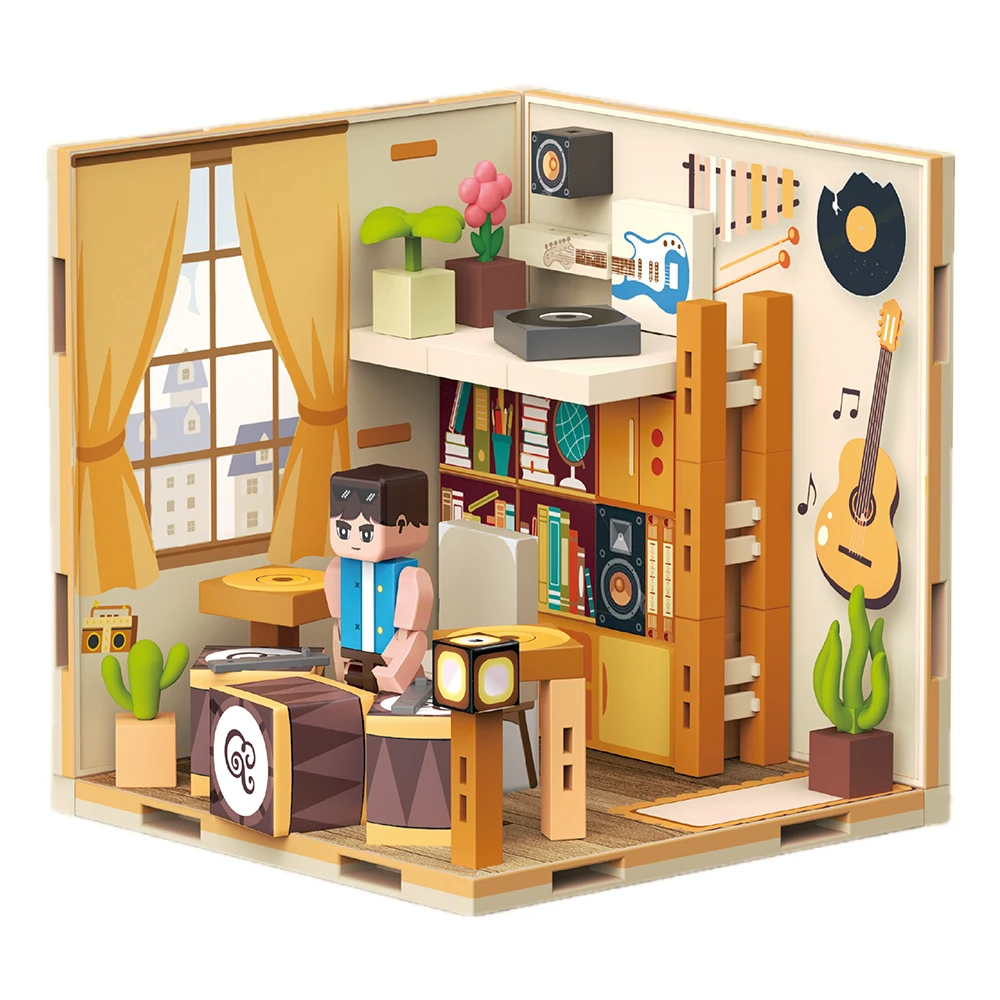 เต็นท์ร้านไอศกรีม ของเล่นสร้างสรรค์ DIY ของขวัญวันฮาโลวีนและคริสต์มาสที่ยอดเยี่ยมสำหรับเด็ก