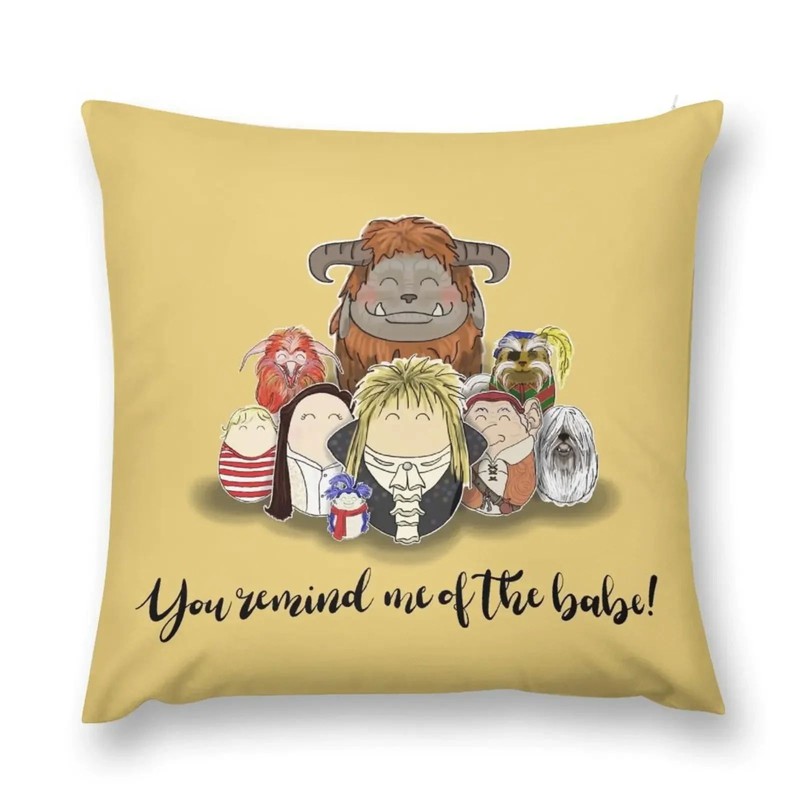 

You Remind me of the Babe Throw Pillow Decorative pillow case Pillow Covers Decorative