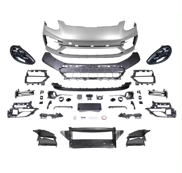 

For Panamera 2010-2016 970.1 970.2 Upgrade 971 Turbo S Style Front Bumper Matrix Headlight Bodykit