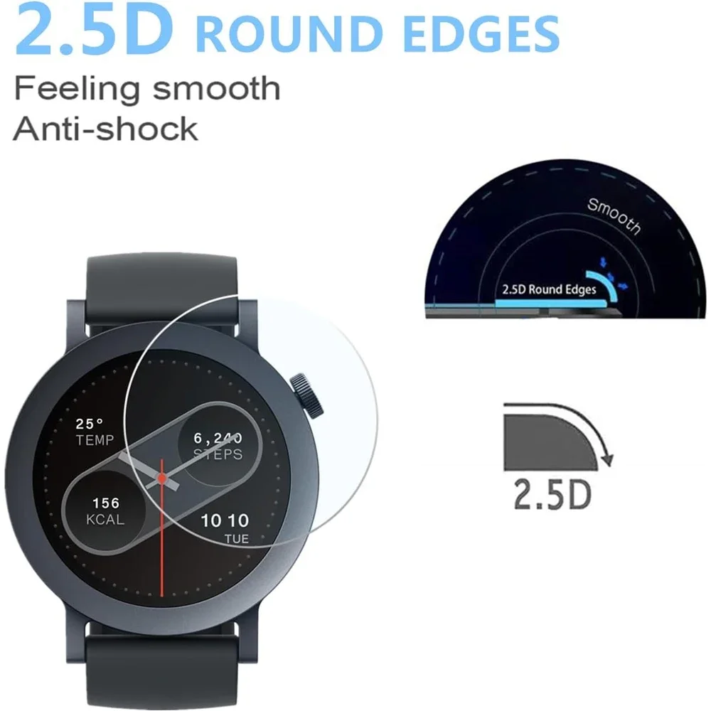 الزجاج المقسى لساعة CMF Pro 2 ساعة ذكية HD واقي للشاشة مضاد للخدش لساعة cfm Pro 2 Proetiecve ملحقات الفيلم #2