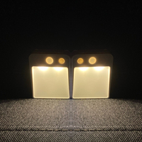 PIR Motion Sensor Night Light LED Wireless Detector Cabinet Light Wall Lamp for Home bedside Stairs Kitchen lighting Auto On/Off