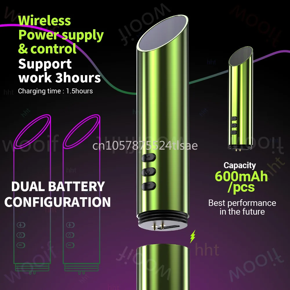 Wireless Charging Tattoo Machine Hollow Cup Motor Tattoo Machine All-in-one Machine Dual Battery Tattoo Pen