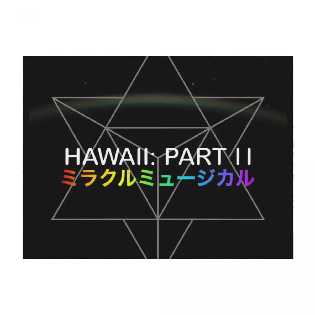 

Hawaii: Part ii Throw Blanket Flannel Flannel Fabric Thermal Furrys Blankets